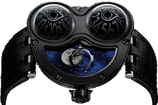 Review MB F HM3 34.BTL.B MoonMachine dark blue sky replica watch